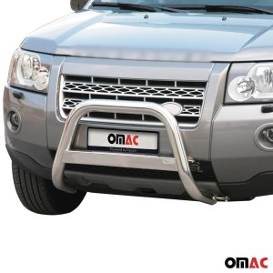 Land Rover Freelander Bull Bar - Omac - Steel - Silver - '08-'15